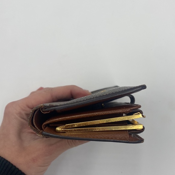 💯 AUTH. Louis Vuitton monogram Porte Monnaie billets viennois wallet - Picture 12 of 15